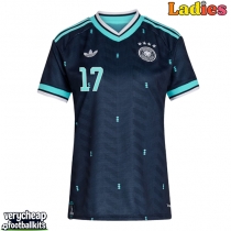 Germany Florian Wirtz #17 Replica Away Shirt Ladies World Cup 2026 Short Sleeve